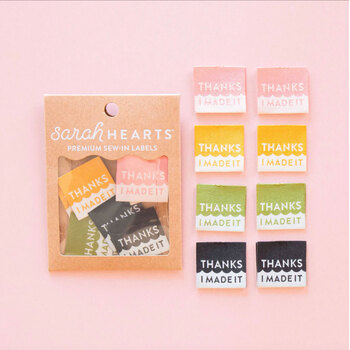 Sew In Labels - Thanks I Made It - 8 Count