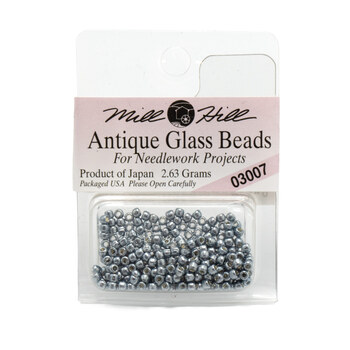 Mill Hill - Antique Glass Seed Beads - Silver Moon 03007