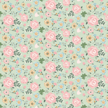 Pemberley Park PE261203 Miss Elliot Green by Poppie Cotton