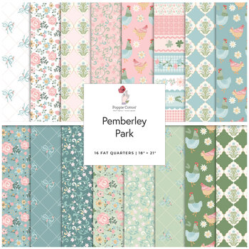 Pemberley Park  Fat Quarter Bundle by Poppie Cotton
