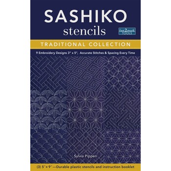 Sashiko Stencils - A Traditional Collection Booklet