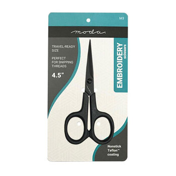 Teflon Embroidery Scissors - 4.5"