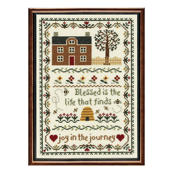 Joy in the Journey Cross Stitch Picture Kit