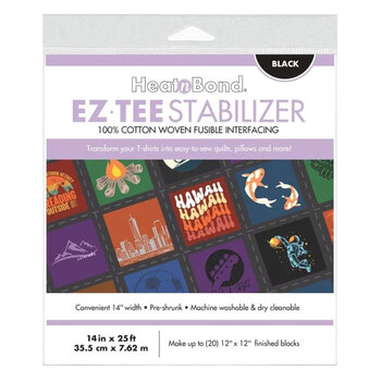 Heat n Bond EZ Tee Stabilizer Black