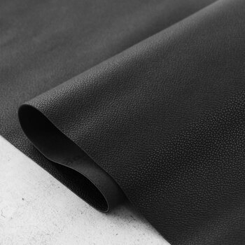 Black Pebble Faux Leather 1/2 yard