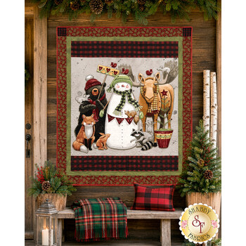  Northern Christmas Panel Quilt Kit