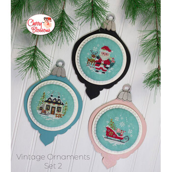 Vintage Ornaments - Set Two Cross Stitch Pattern