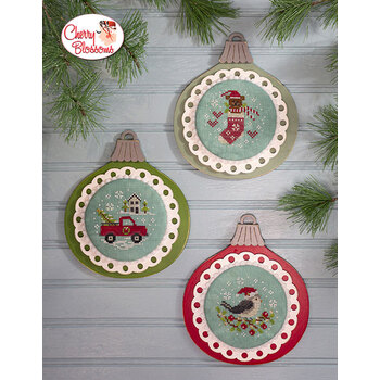 Vintage Ornaments - Set Three Cross Stitch Pattern