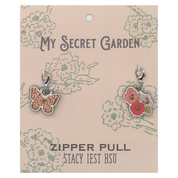 Posie Butterfly Zipper Pull