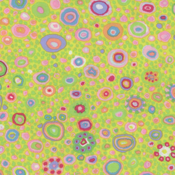 Kaffe Fassett Collective Classics Plus PWGP001.LIME Roman Glass - Lime by FreeSpirit Fabrics
