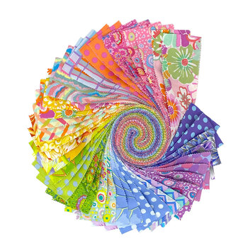 Kaffe Fassett Collective Classics Plus  2.5" Design Roll Sorbet FreeSpirit Fabrics