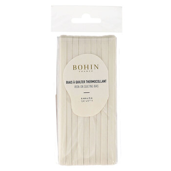 Iron-on Quilting Bias Tape - Off White