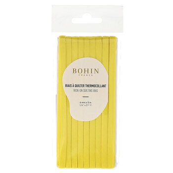 Iron-on Quilting Bias Tape - Yellow