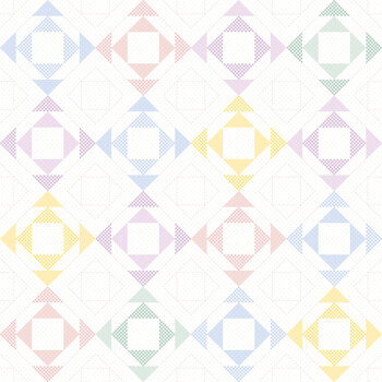 Playtime Flannel MASF10695-WZ White/Multi by Maywood Studio