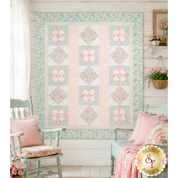  Pink Diamonds Quilt Kit