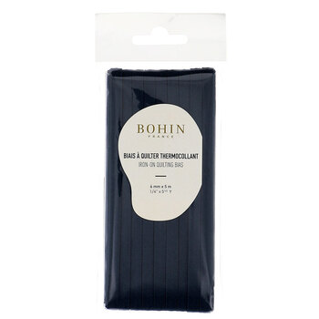 Iron-on Quilting Bias Tape - Dark Blue