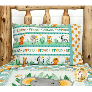 Magic Pillowcase Kit - Safari Snuggles - Standard Size 