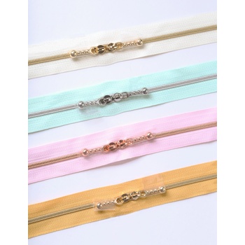 Sewing Illustrations Pastel Zipper Set