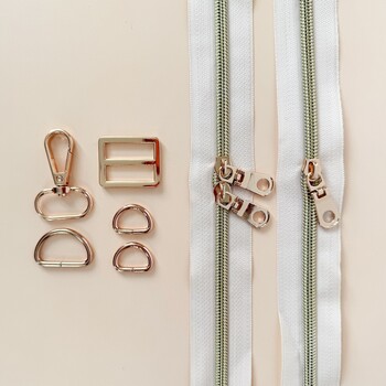 Sling Bag Hardware Kit - Light Gold