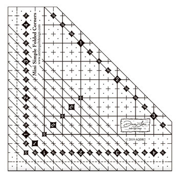 Mini Simple Folded Corners Ruler