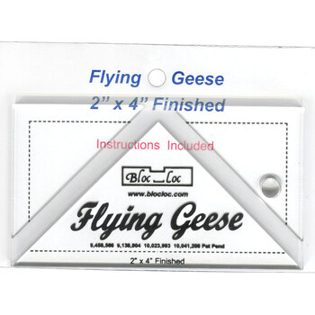 Flying Geese Ruler - 2" x 4" 