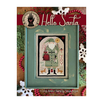 Hello Santa Cross Stitch Book