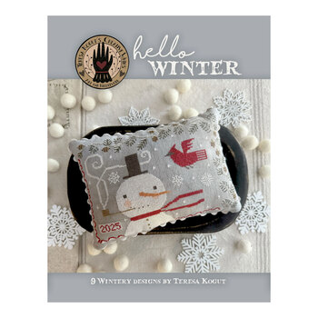 Hello Winter Cross Stitch Pattern Book