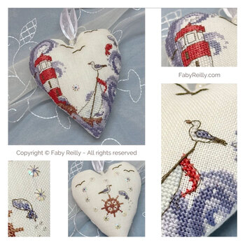 High Seas Heart Cross Stitch Pattern