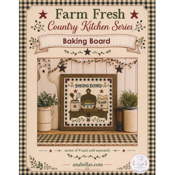 Farm Fresh Baking Board Cross Stitch Pattern