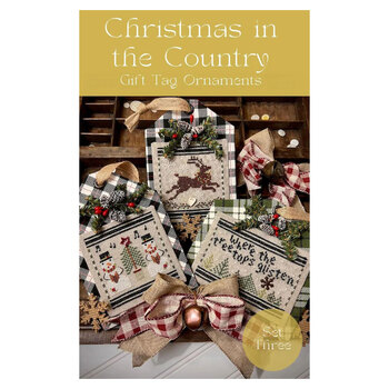 Christmas in the Country Cross Stitch Pattern - Set Three