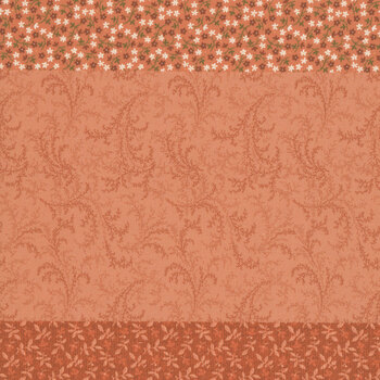 Patrick's Promise R162097D Coral Strip-It 5-1/4" by Christine Schulte for Marcus Fabrics