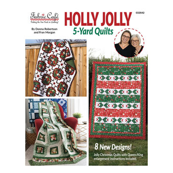 Holly Jolly 5-Yard Christmas Quilt Book