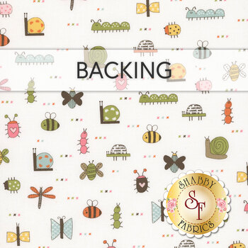  Love Bug Quilt Kit Backing - RESERVE