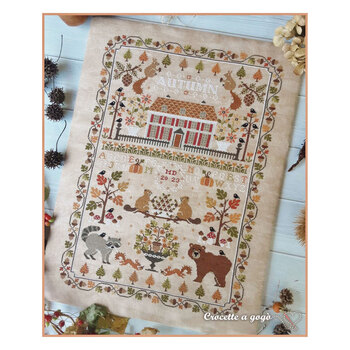 Autumn Sampler Cross Stitch Pattern