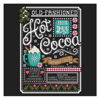Old Fashioned Cross Stitch Pattern