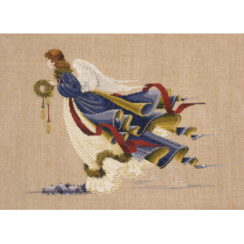 Angel of Freedom Cross Stitch Pattern