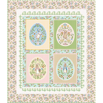  Peter Rabbit™ Spring Panel Quilt Kit with Keepsake Box