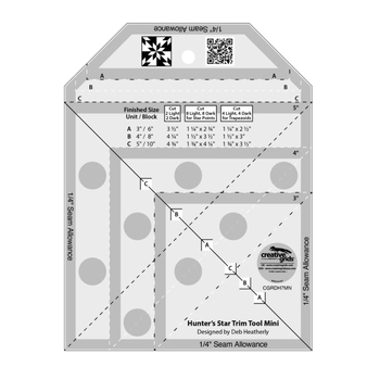 Creative Grids Hunter's Star Trim Tool Mini