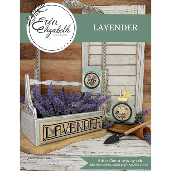 Lavender Cross Stitch Pattern