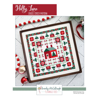 Holly Lane Cross Stitch Pattern