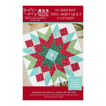Starburst Tree Skirt Pattern