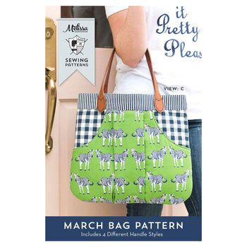 March Bag Pattern - 4 Handle Styles