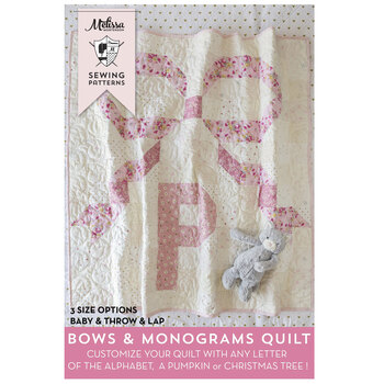Bows & Monograms Quilt Pattern
