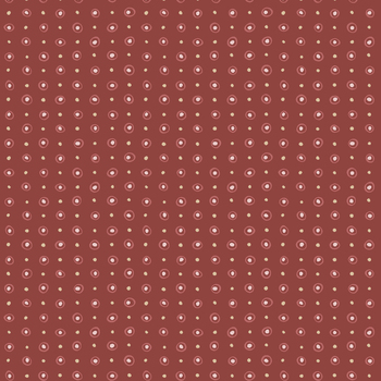 Lina Basic 4514-618 Dots Red by Stof Fabrics