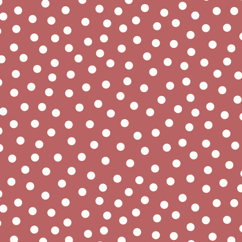 Lina Basic 4514-620 Dots Rose by Stof Fabrics