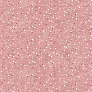 Lina Basic 4514-623 Small Triangles Rose by Stof Fabrics