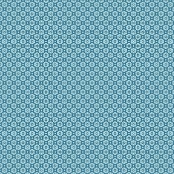 Lina Basic 4514-628 Flowers Blue by Stof Fabrics
