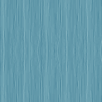 Lina Basic 4514-630 Stripes Blue by Stof Fabrics