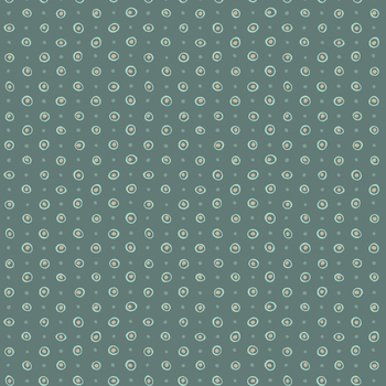 Lina Basic 4514-638 Dots Green by Stof Fabrics
