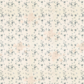 Buttons and Keepsakes 5364-14 Beige by Frank Garcia for Blank Quilting